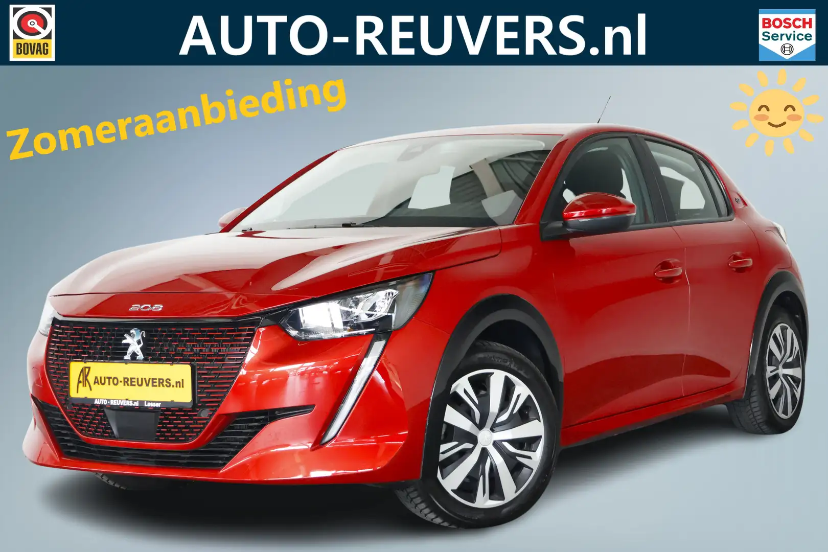Peugeot e-208 EV Active 50 kWh / Navi / Carplay / LED / DAB Rojo - 1