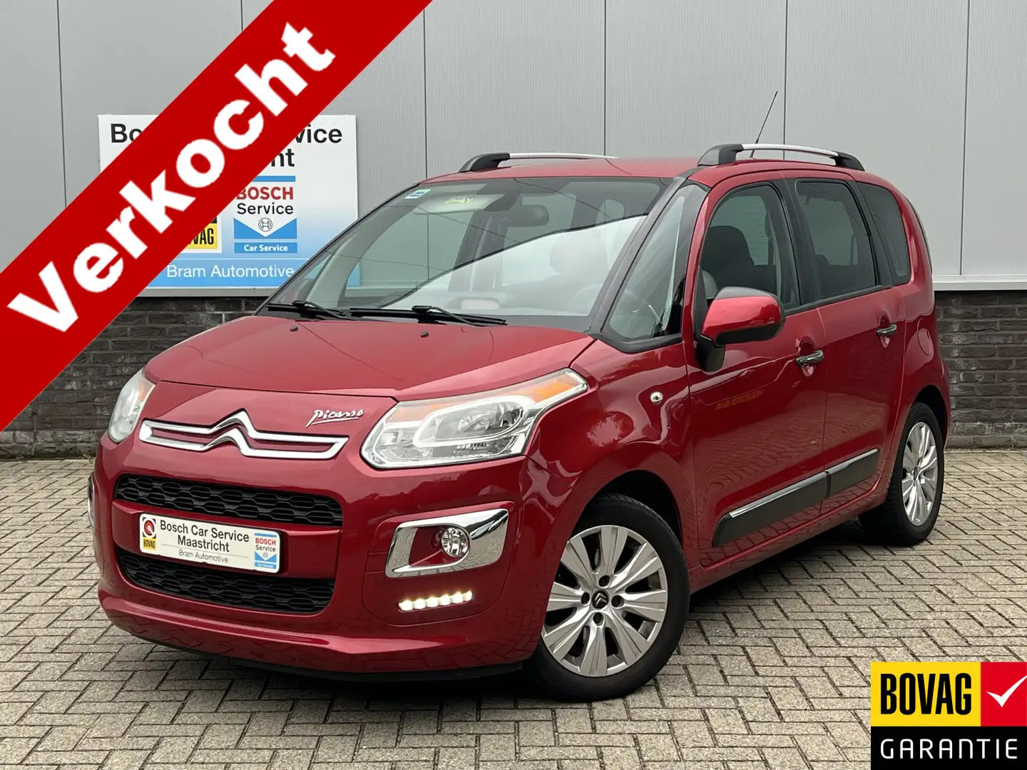Citroen C3 Picasso 1.6 VTi Exclusive | Automaat | 1.Eigenaar | Weinig Rouge - 1