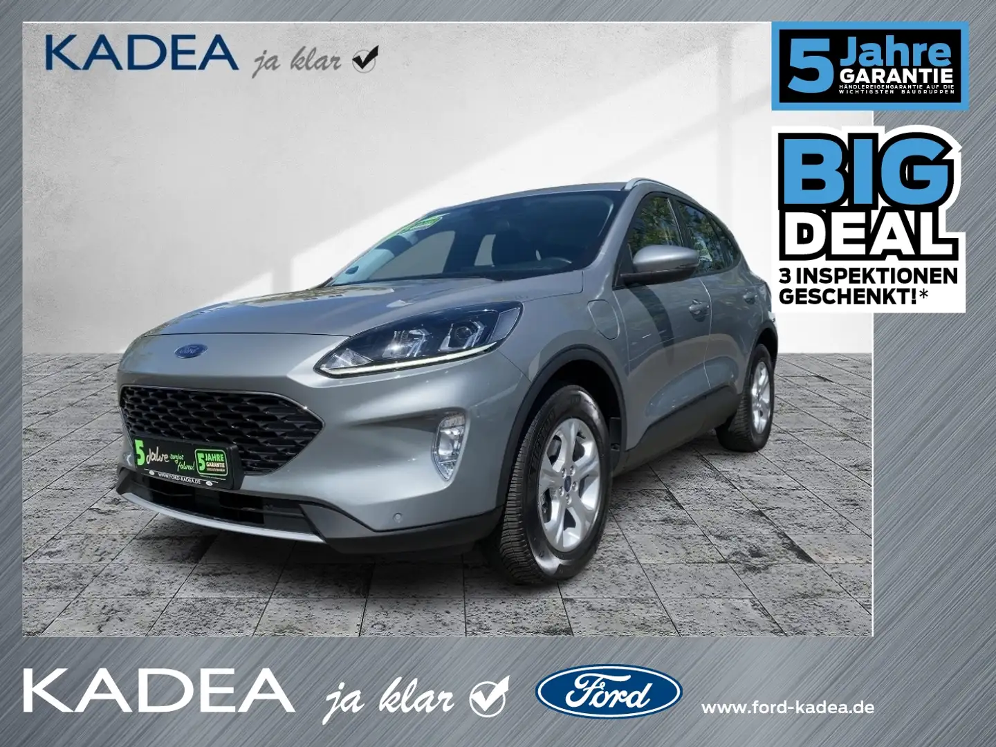 Ford Kuga 2.5 PHEV Cool&Connect Winter-P2|Allwetter Argent - 1