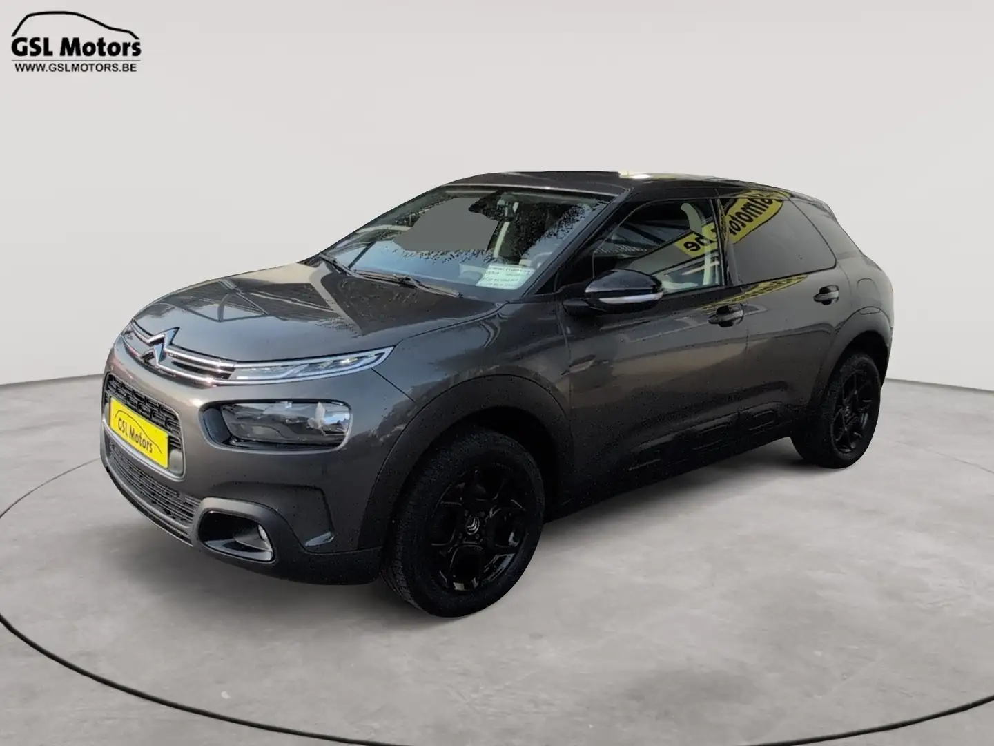 Citroen C4 Cactus 1.2 110cv gris 02/19 Airco GPS Camera Cruise Radio Gris - 1