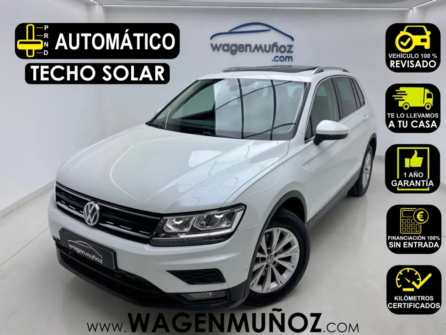 Volkswagen Tiguan 2.0TDI Advance DSG 110kW Weiß - 1