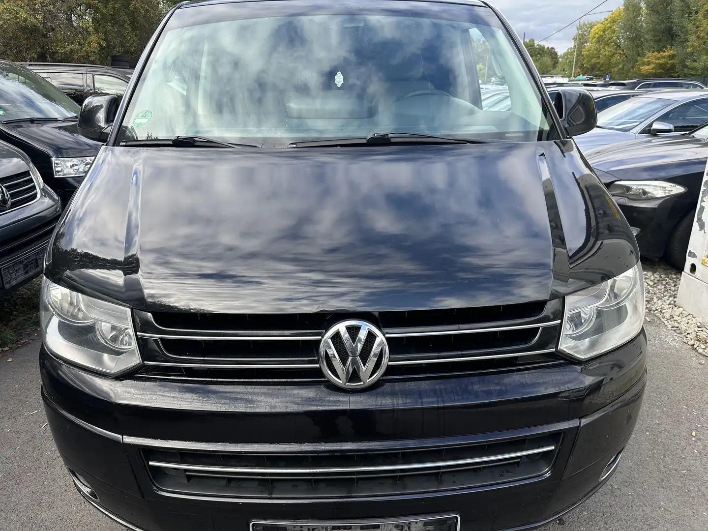 Volkswagen T5 Caravelle 4Motion 2,0 TDI 140 PS 8 PLÄTZE KLIMA ALU EURO5 Schwarz - 2