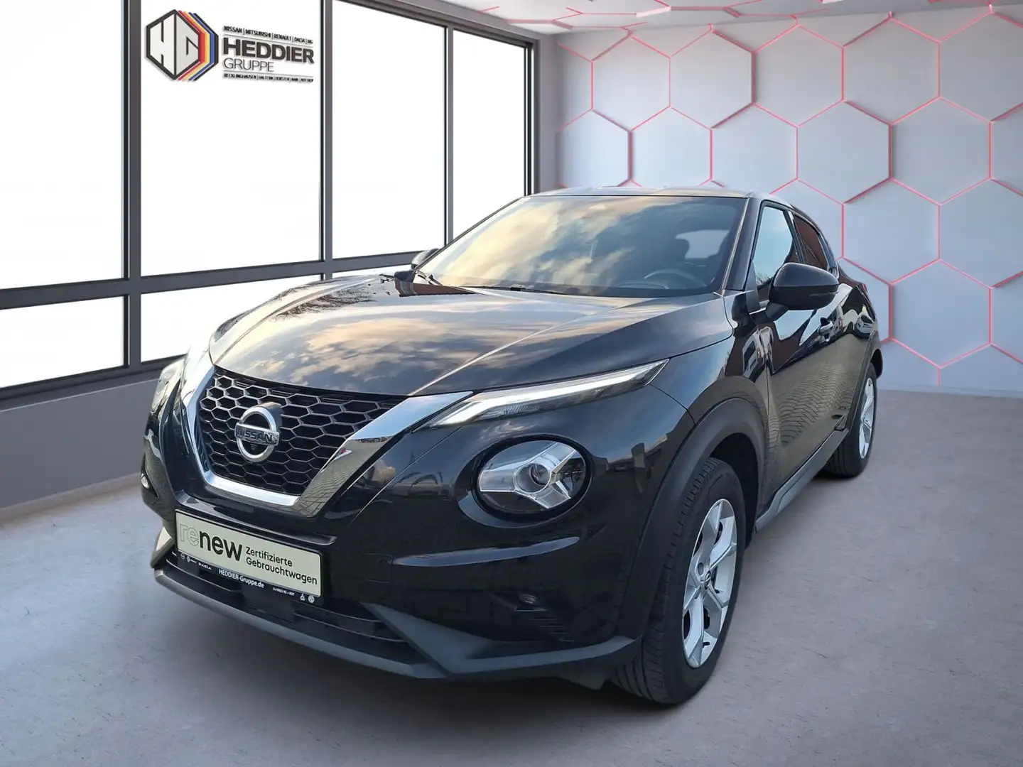 Nissan Juke N-Connecta DIG-T Automatik*AHK*Sitzheizung* Schwarz - 1