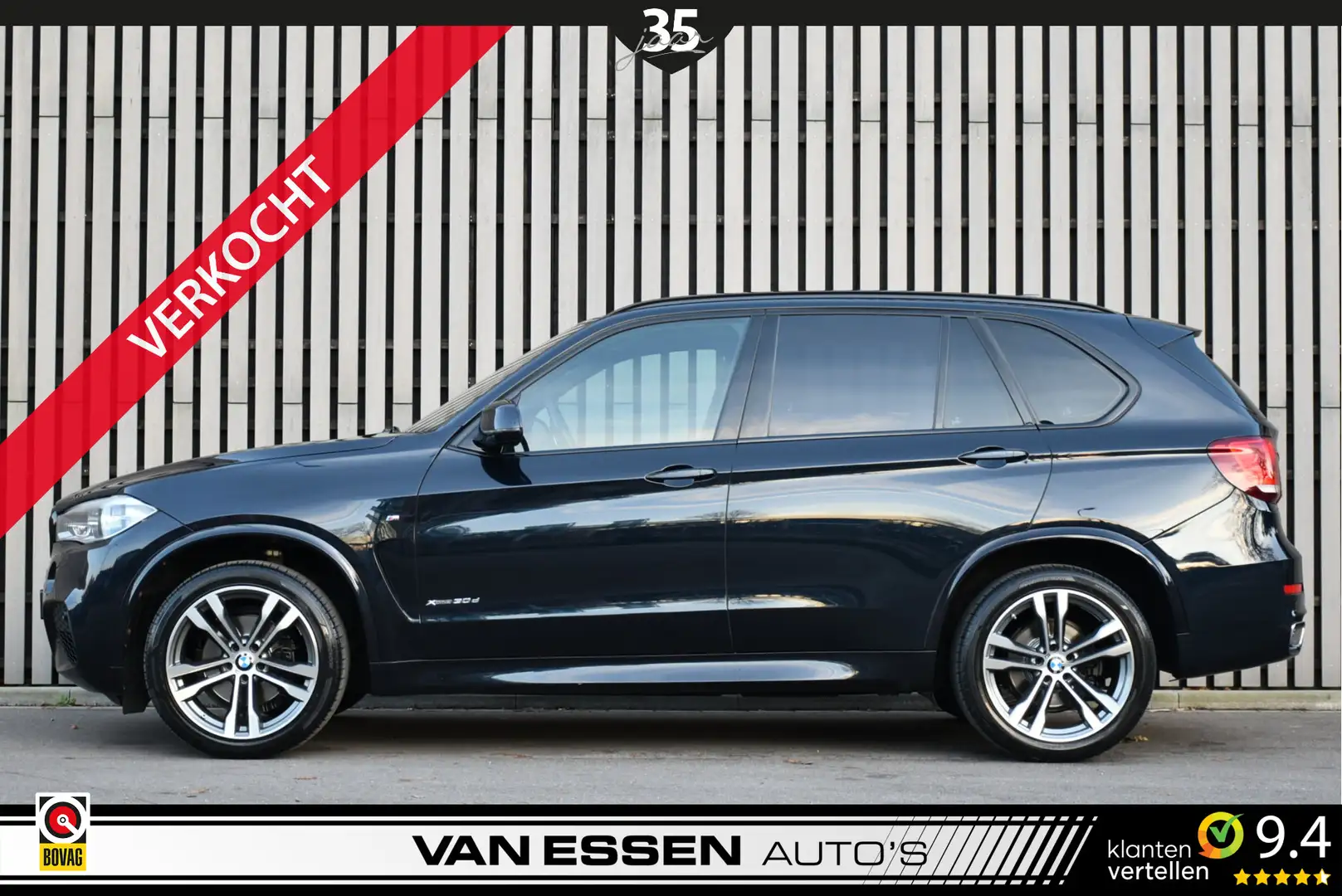 BMW X5 xDrive30d High Executive M-Sport 7p. Pano Leder Me Czarny - 2