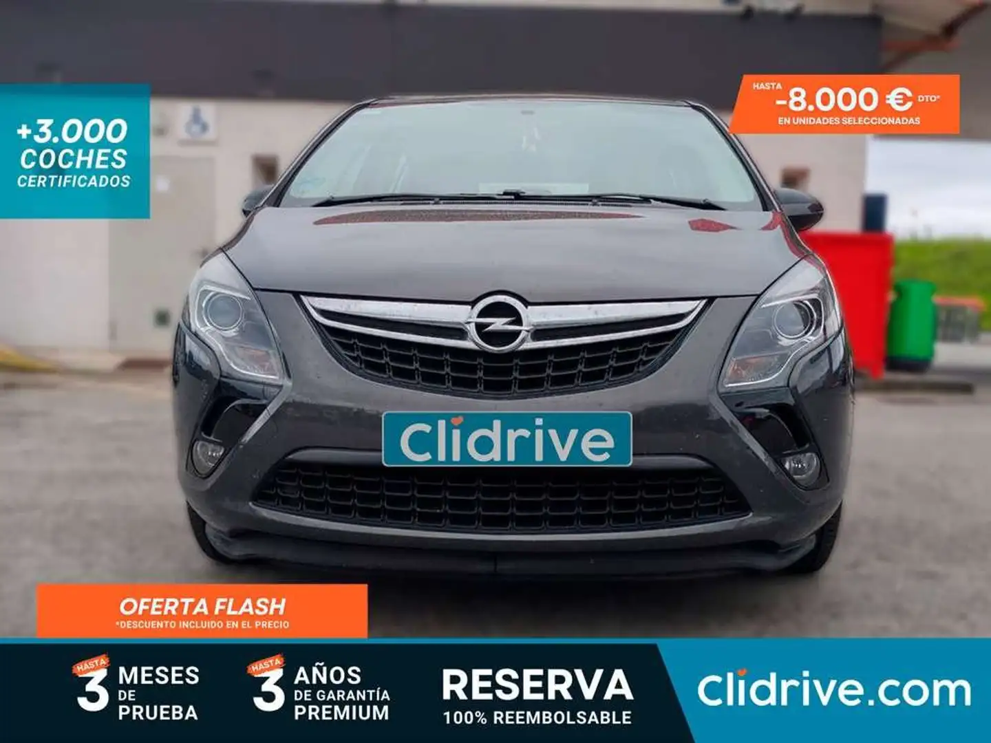 Opel Zafira 1.6 CDTi S/S 120 CV Expression Gris - 1