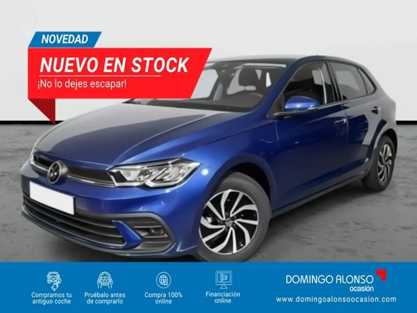 Volkswagen Polo Nuevo Connect 1.0 TSI 70 kW (95 CV) SG5 (AE13LV12 Azul - 1