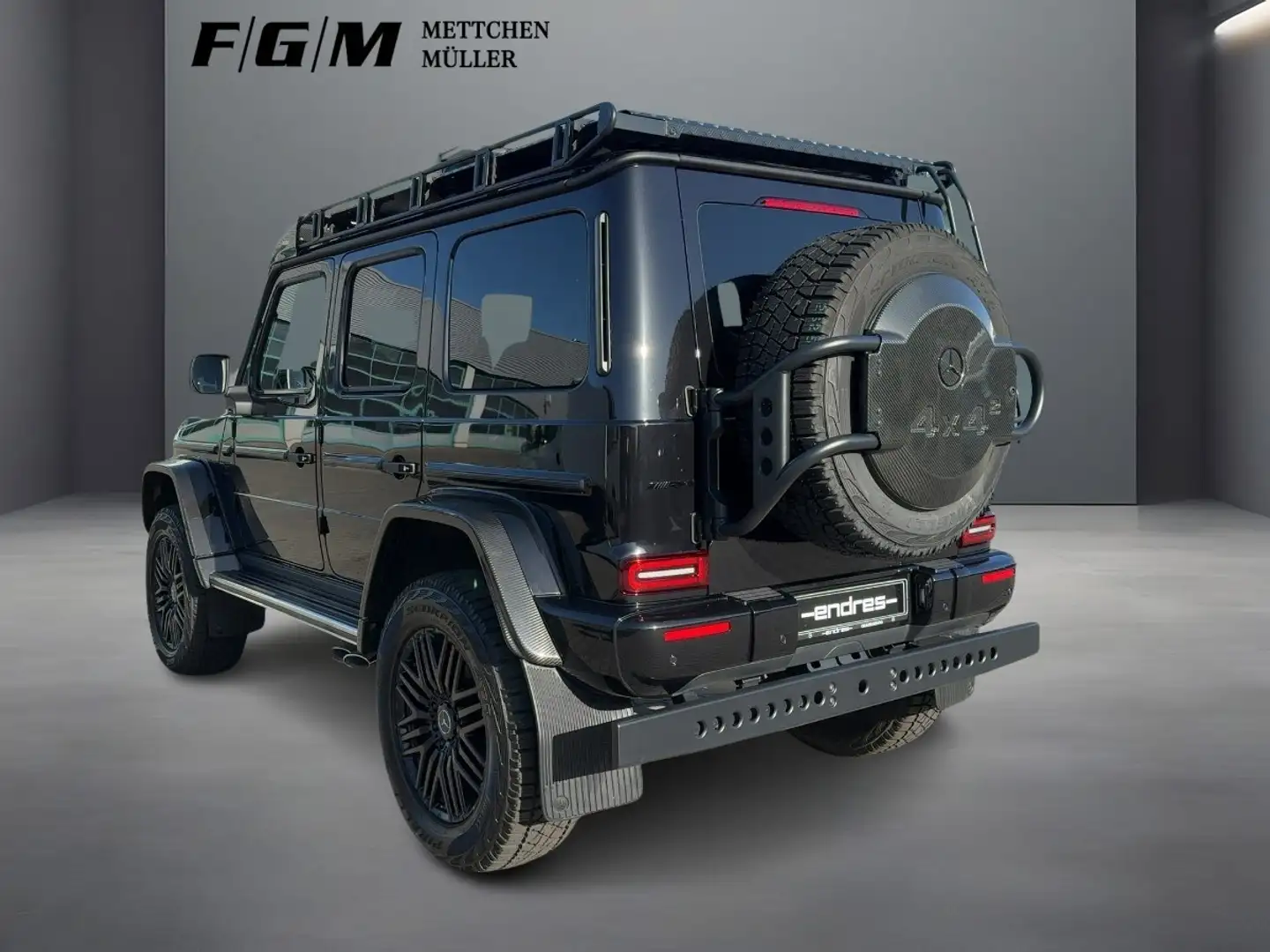 Mercedes-Benz G 63 AMG 4x4² Burm|MBeam|TWA|360|AHK|CarPlay|SHD Negro - 2