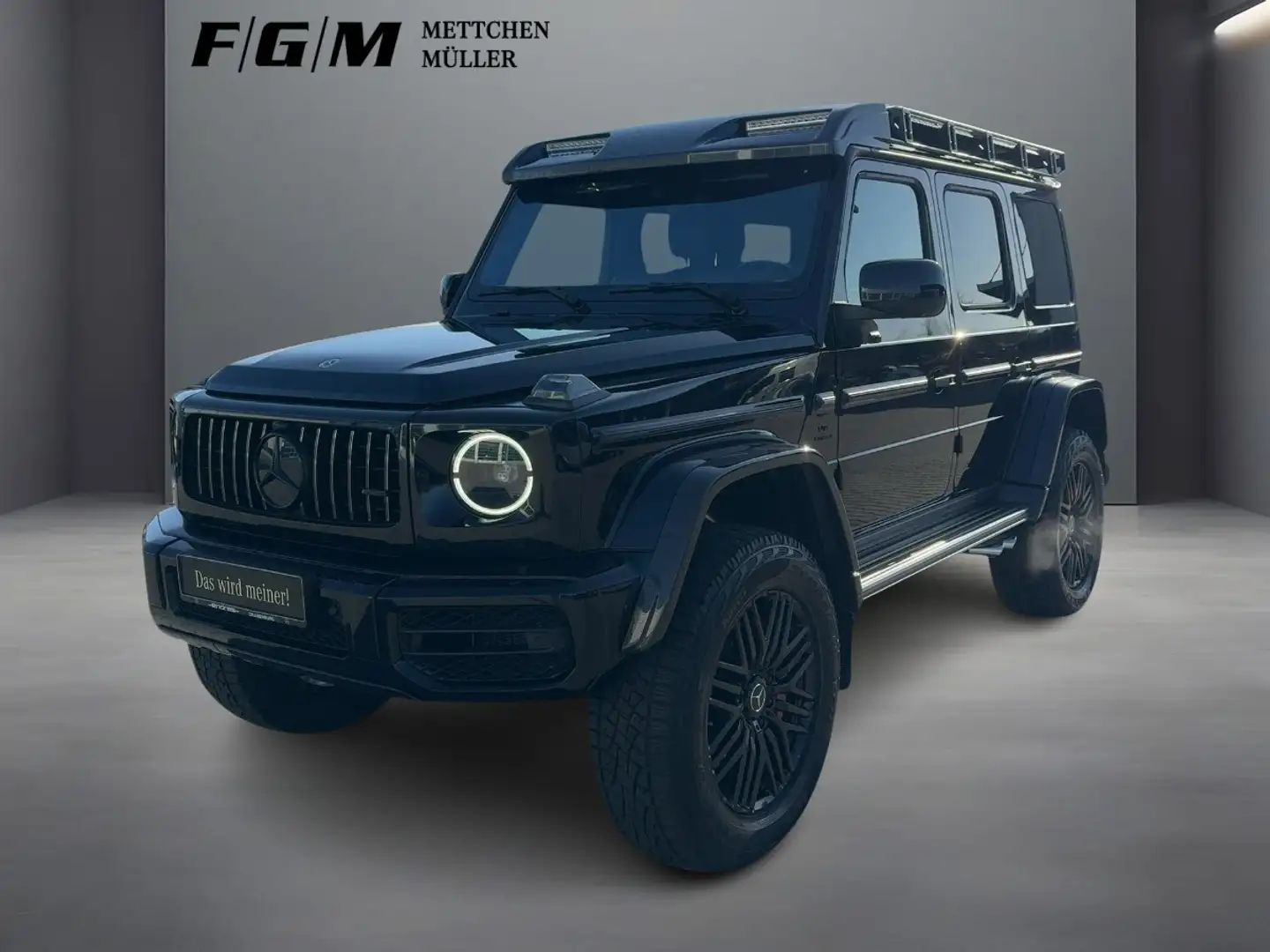Mercedes-Benz G 63 AMG 4x4² Burm|MBeam|TWA|360|AHK|CarPlay|SHD Noir - 2