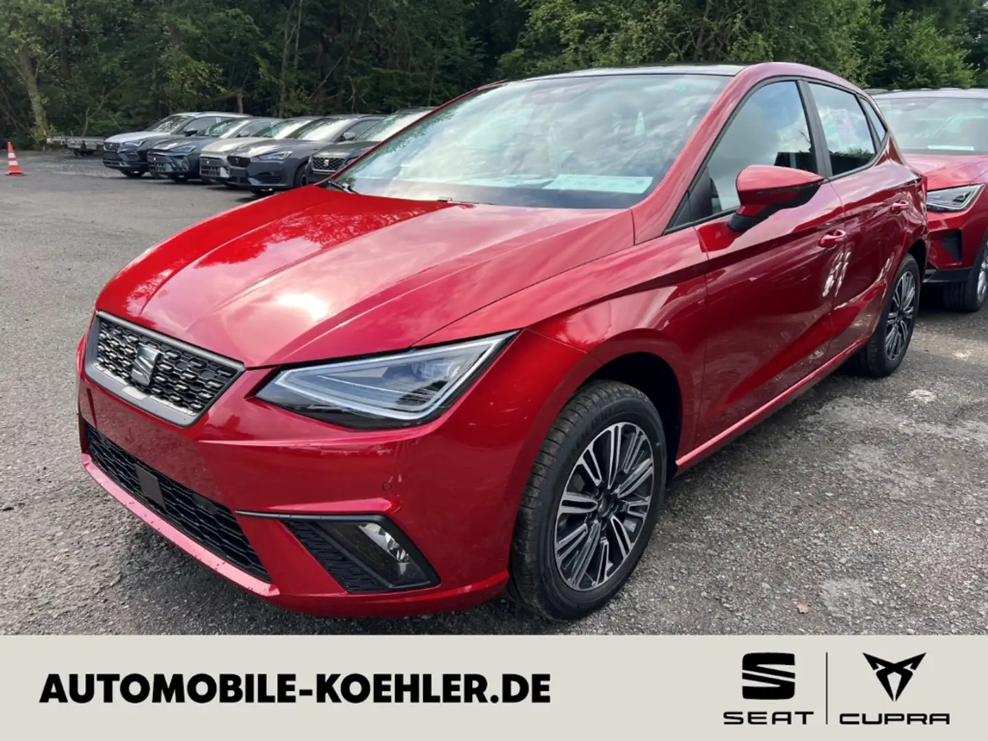 SEAT Ibiza 1.0 TSI Style Edition DSG Rouge - 1