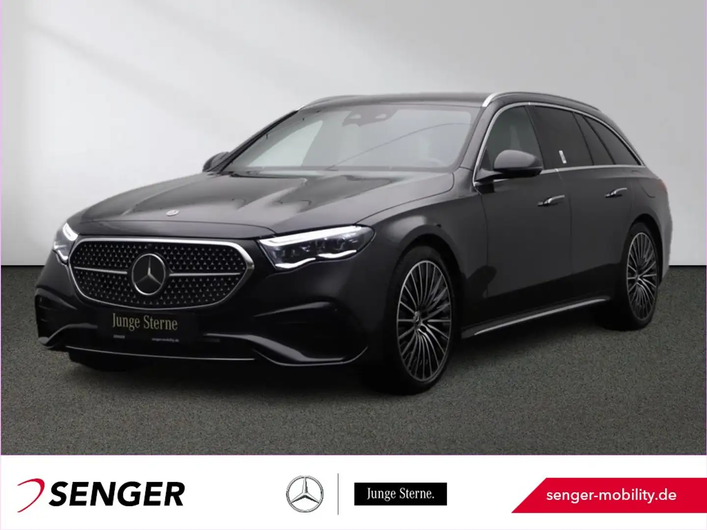 Mercedes-Benz E 300 e T AMG DigitalLight Burmester AHK 360°-K. Grau - 1