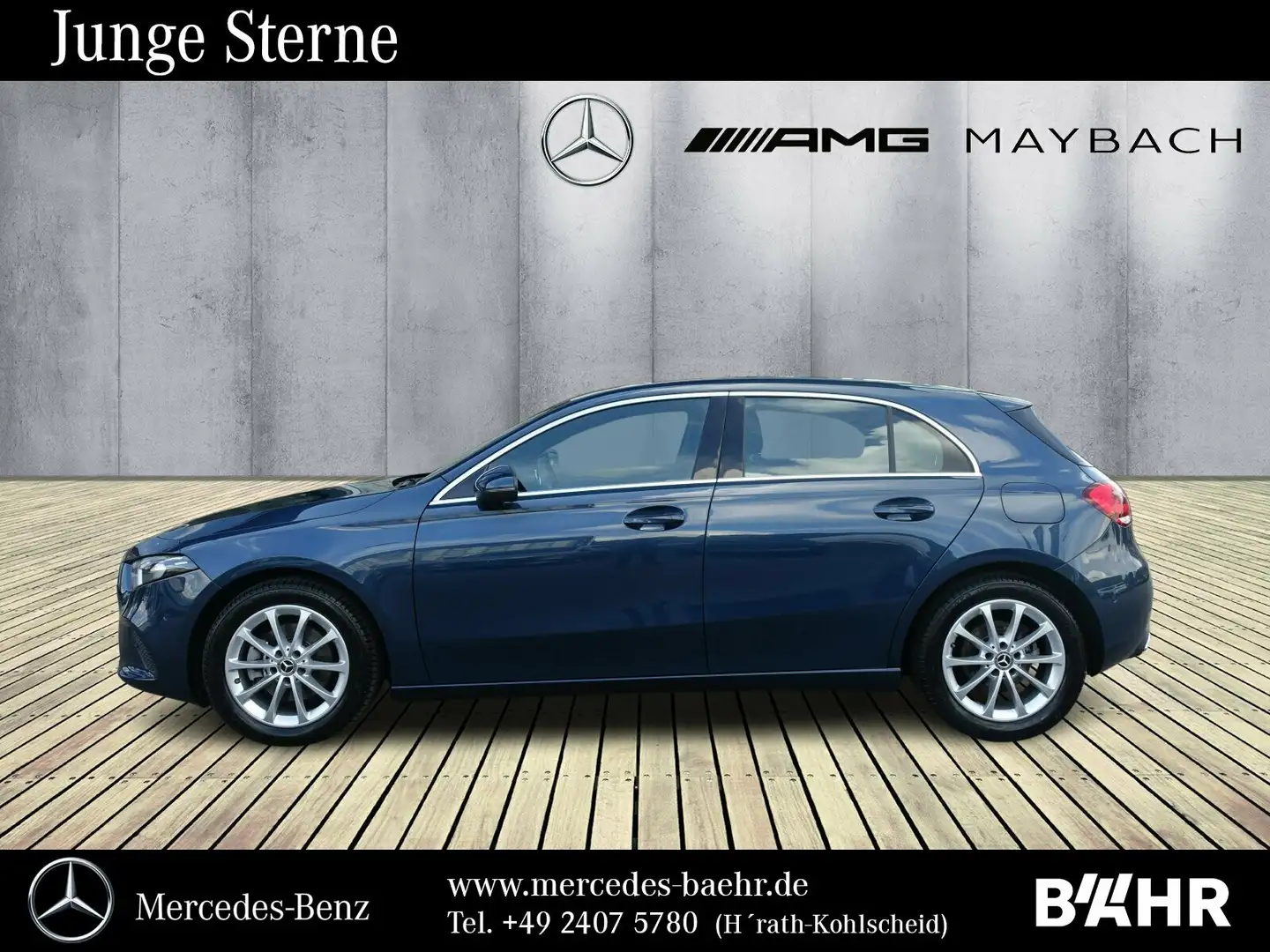 Mercedes-Benz A 180 A 180 d Progressive/MBUX-Navi/LED/Parktr./LMR17" Blau - 2