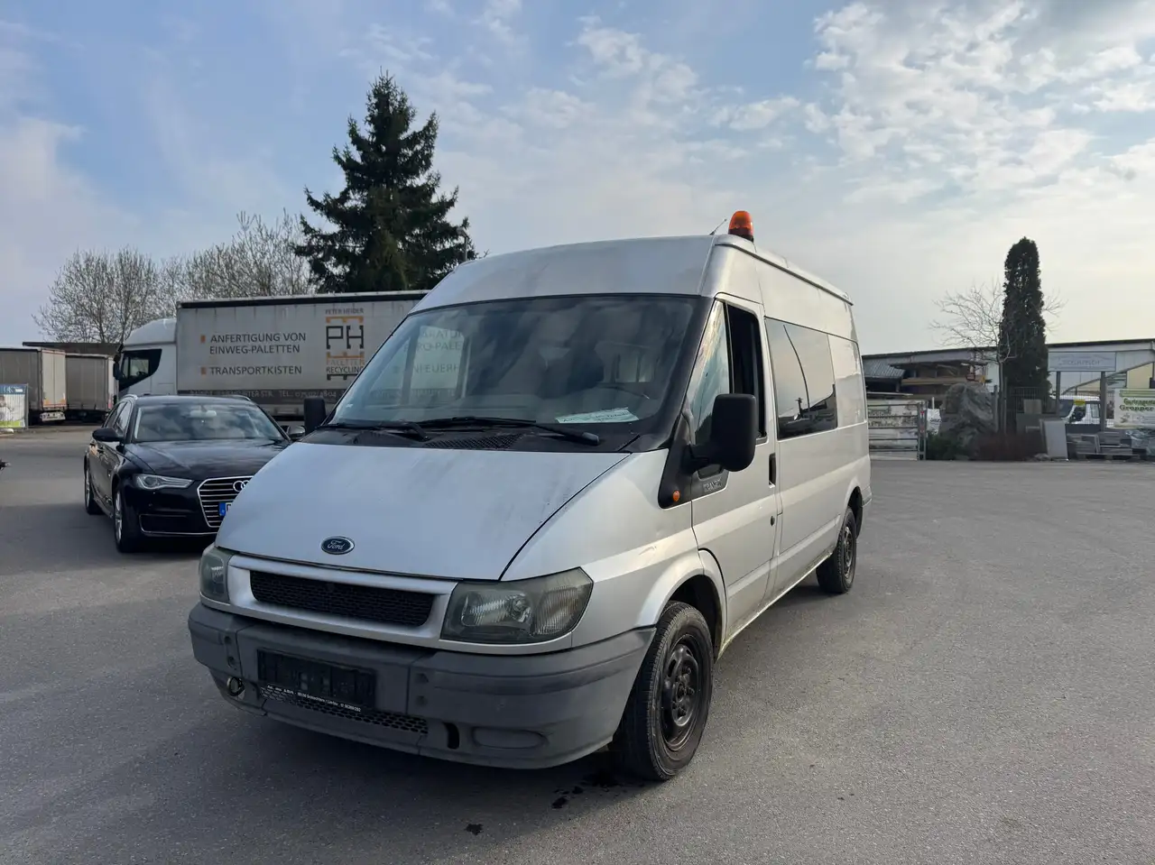 Ford Transit 280 M TD/ Klima/ umgeschlossen LKW in PKW, foto 1