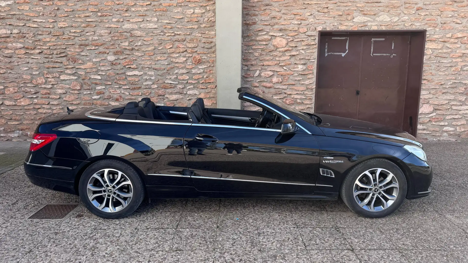 Mercedes-Benz E 220 E Cabrio 220CDI BE 7G Plus Negro - 2