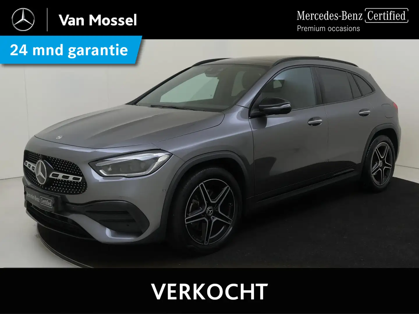 Mercedes-Benz GLA 200 Business Solution AMG / Panoramadak/ Night/ Sfeerv Grijs - 1