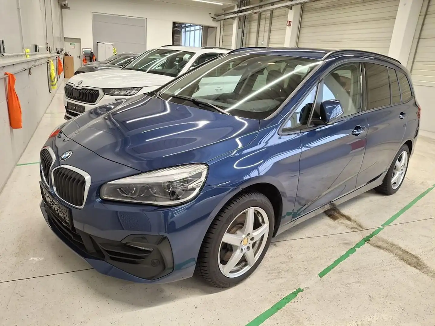BMW 220 220 d Gran Tourer 7-Sitzer Bleu - 1