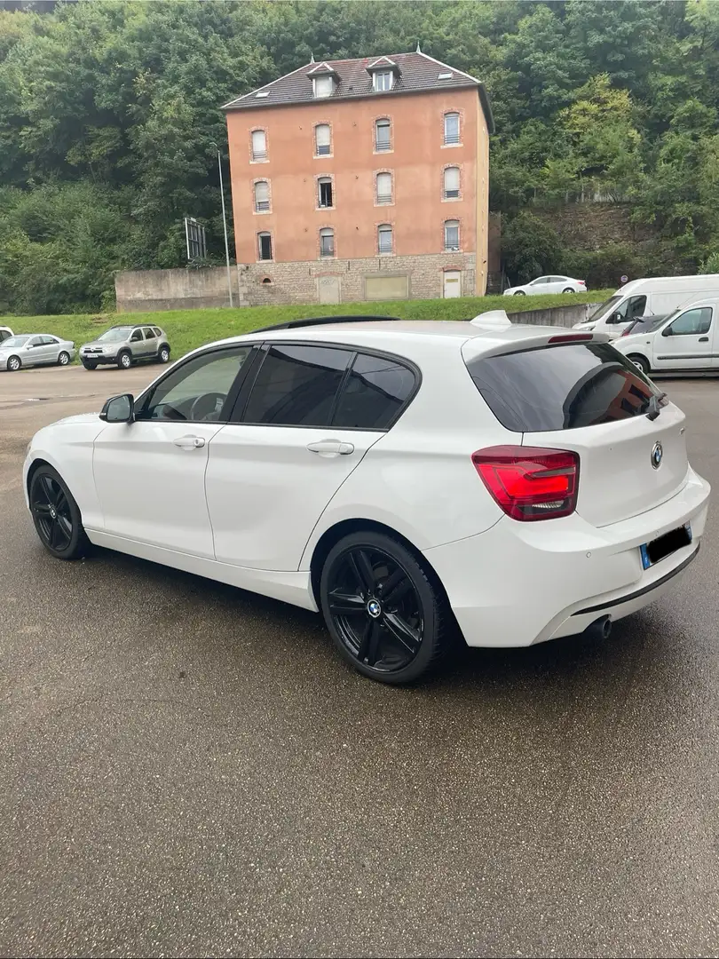 BMW 318 118d 143 ch Sport Blanc - 2