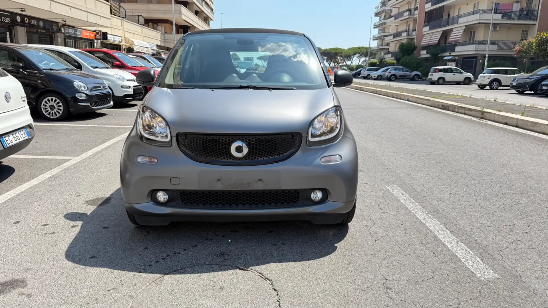 smart forTwo 90 0.9 Turbo twinamic Passion LED PDC CERCHI PRIME Grigio - 1