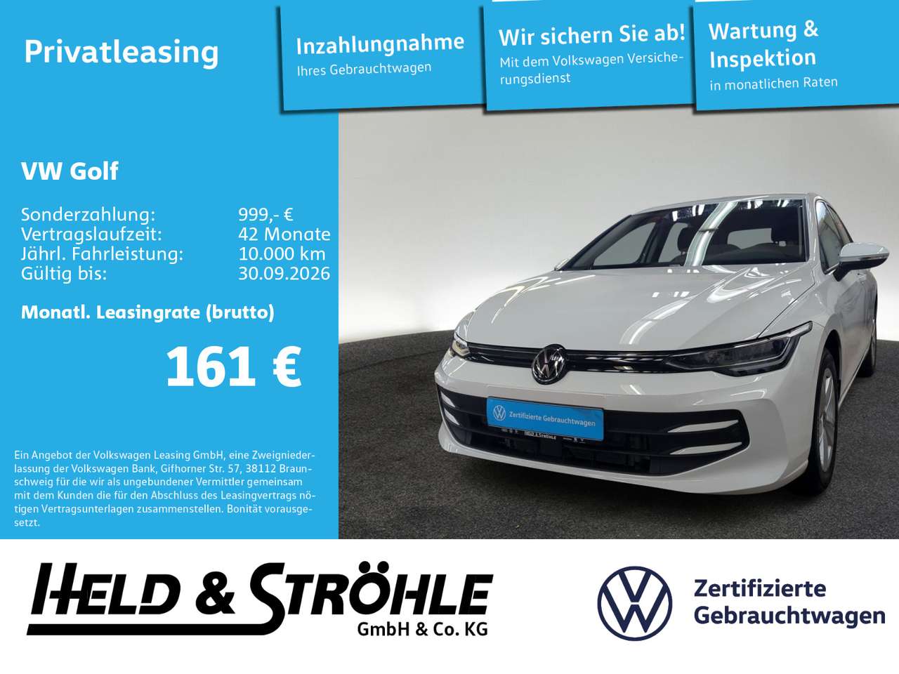 Volkswagen Golf 2025 — 8 Life 1.5 TSI LED KAM PDC SHZ APP DAB+