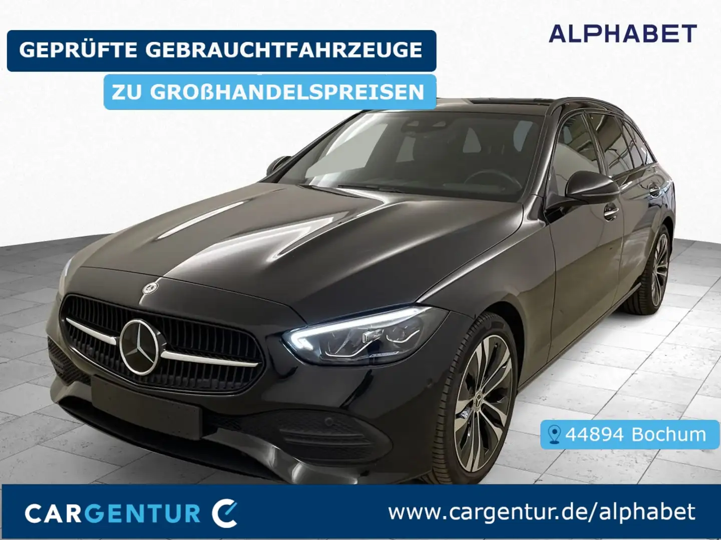 Mercedes-Benz C 220 d T Avantgarde AHK ACC BLIS El.Heckkl. Key Noir - 1
