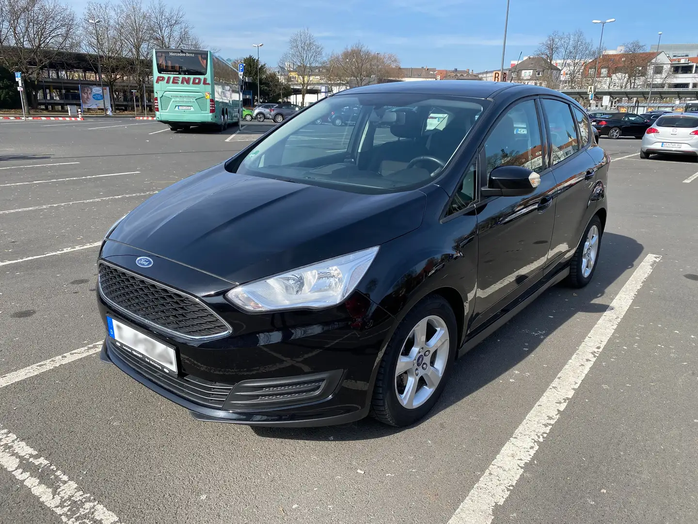 Ford C-Max C-Max EcoBoost Trend Facelift Klima Alu TÜV neu Fekete - 1