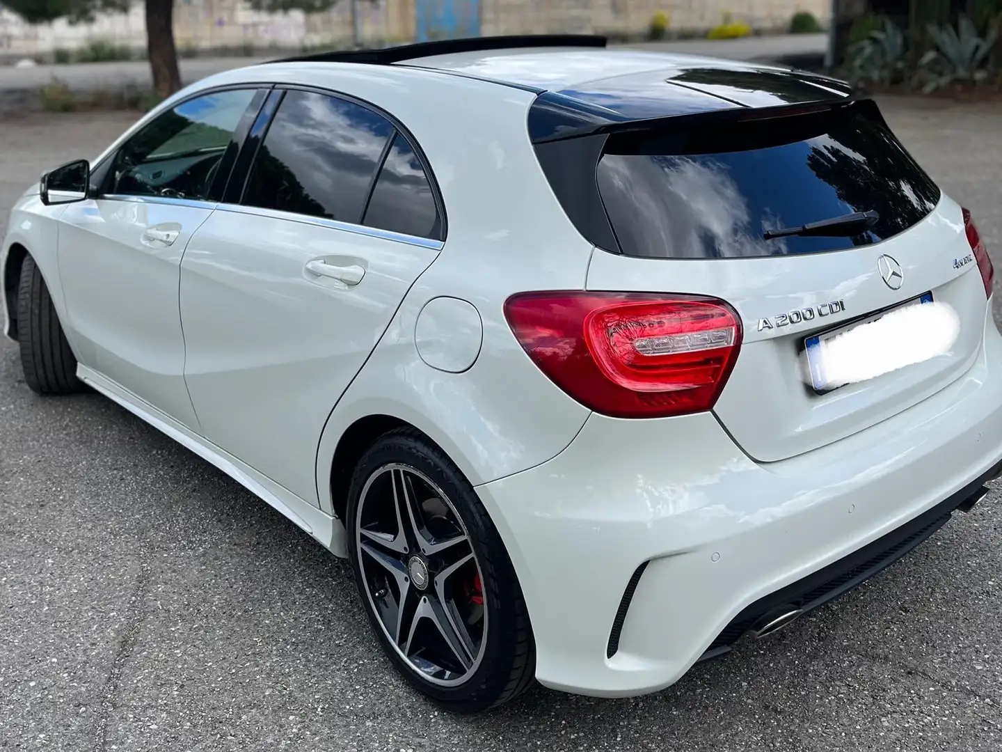 Mercedes-Benz A 200 Classe A - W176 cdi Sport 4matic auto Bianco - 2