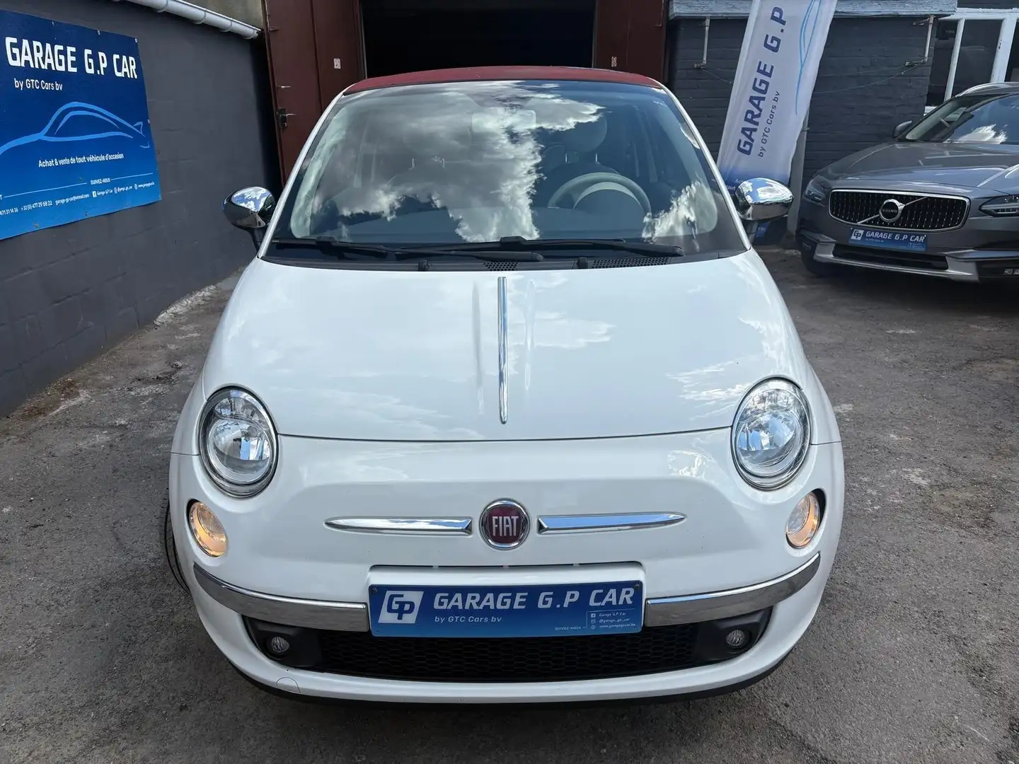 Fiat 500C 1.2i Lounge Blanc - 2