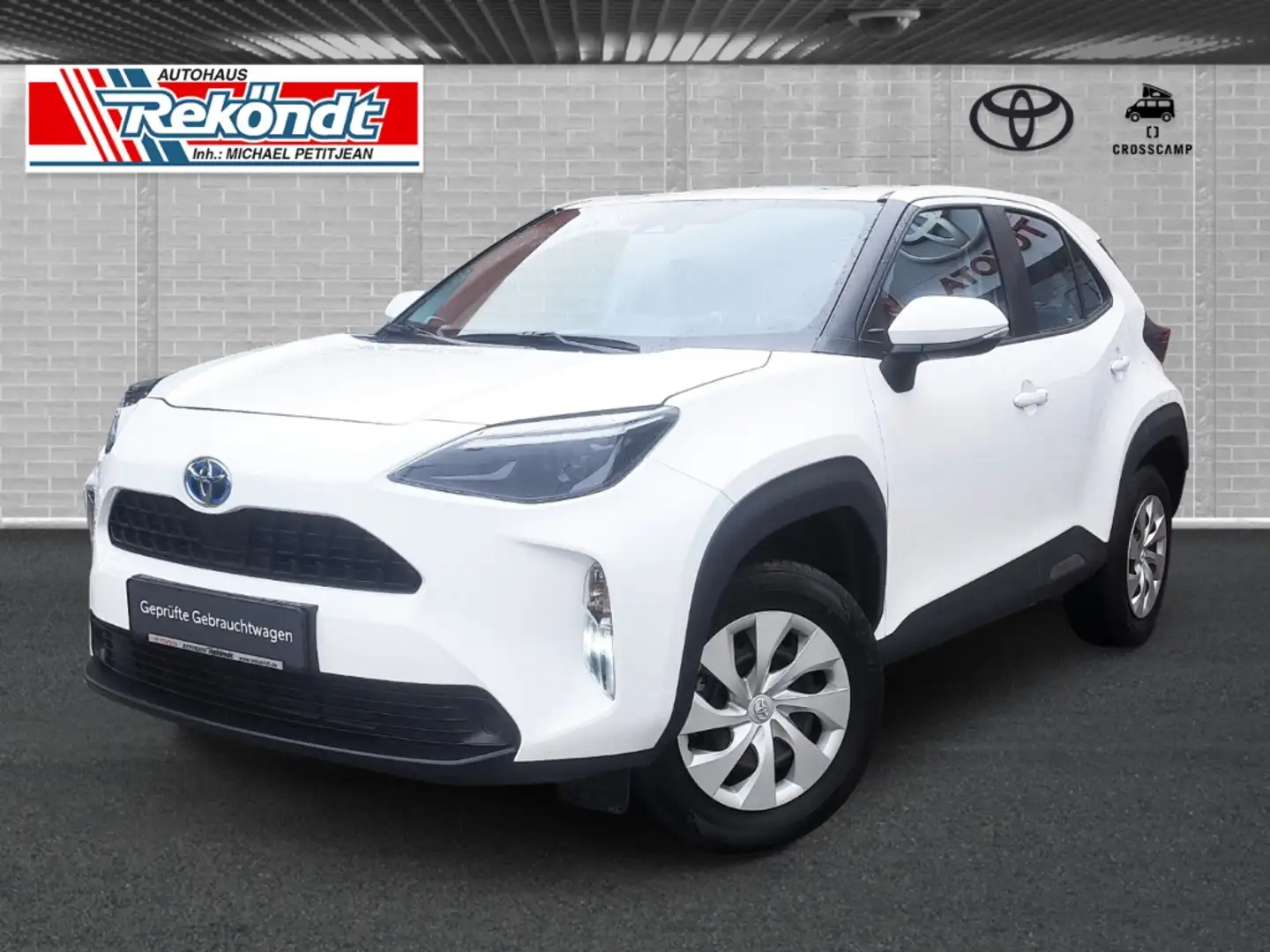 Toyota Yaris Cross Hybrid Business Edition Klimaanlage, SHZ., Rückfah Weiß - 1