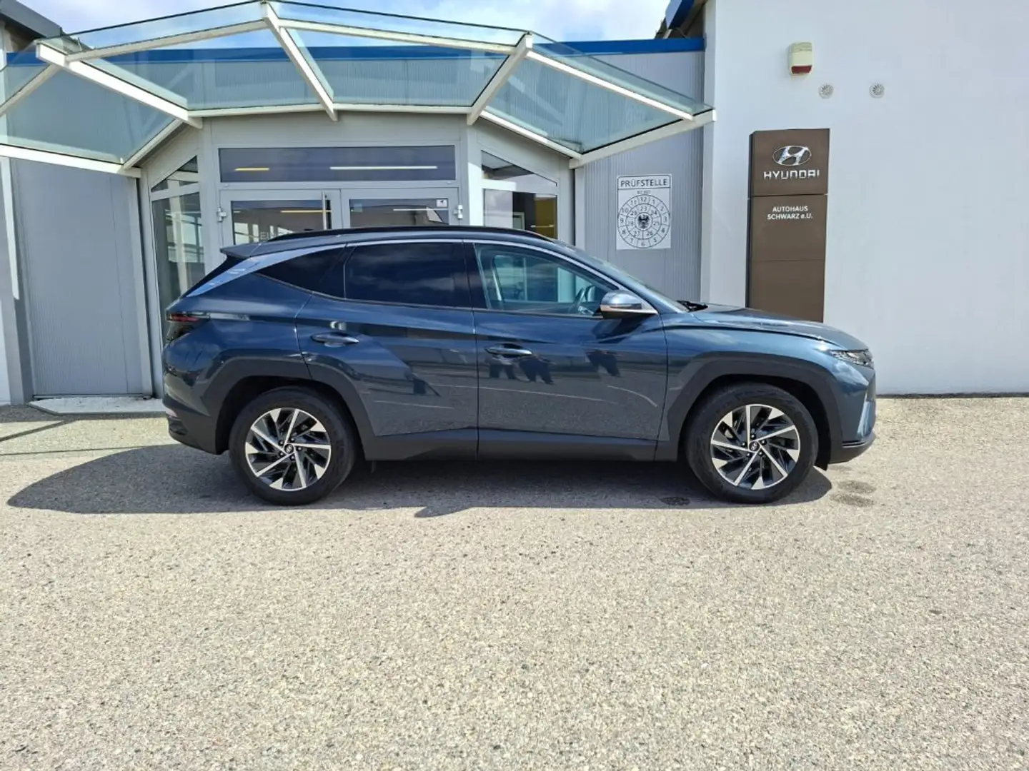 Hyundai TUCSON NX4 Trend Line 1,6 CRDi 2WD 48V DCT t1dt0 Blau - 2