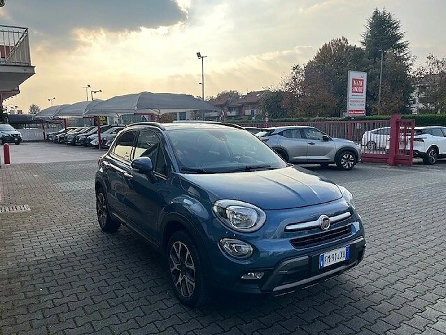 Fiat 500X 1.4 T-Jet 120 CV GPL Cross Grigio - 2