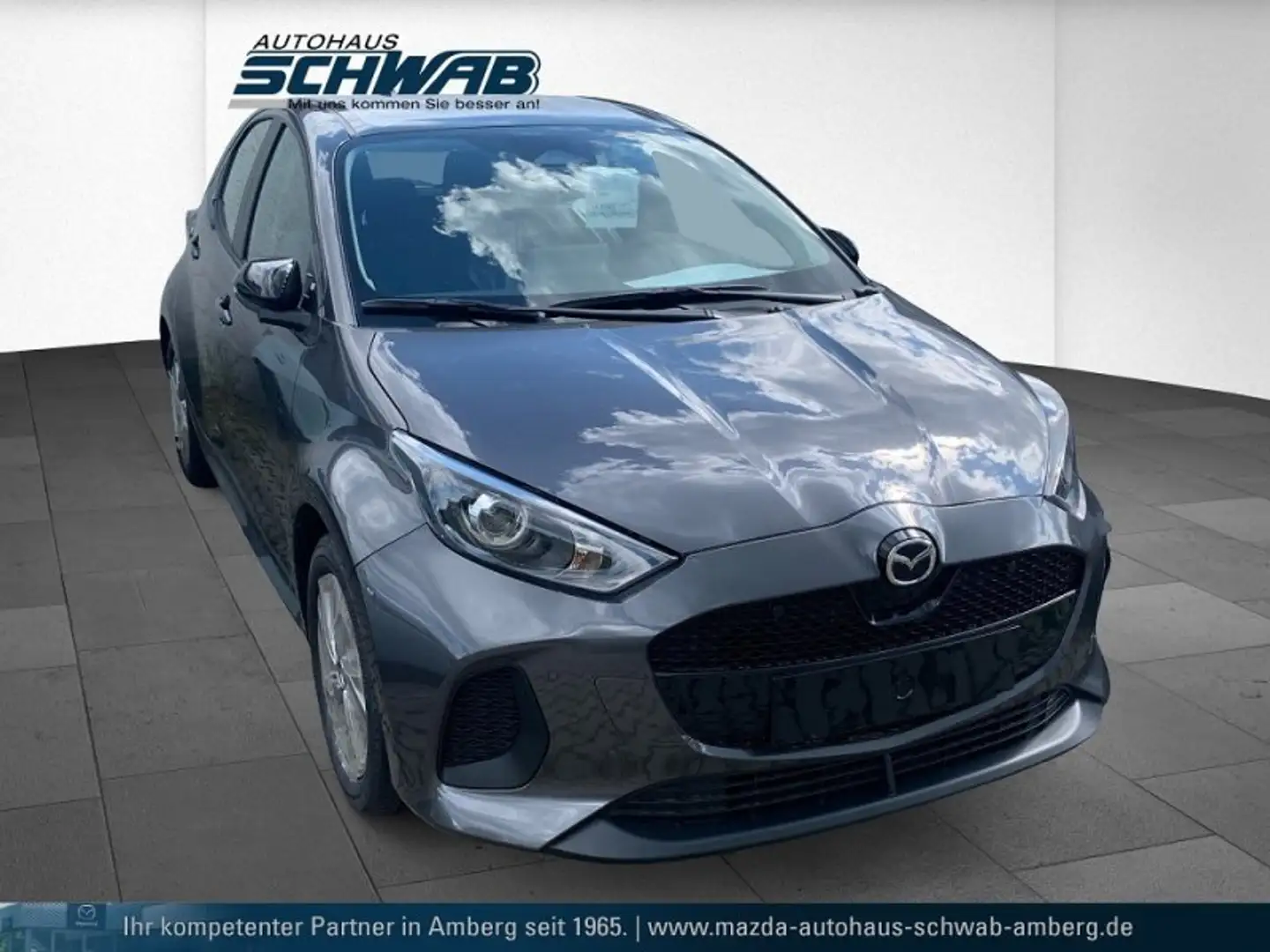 Mazda 2 HYBRID VVT-I E-CVT FWD EXCLUSIVE-LINE HYBRID Grau - 1