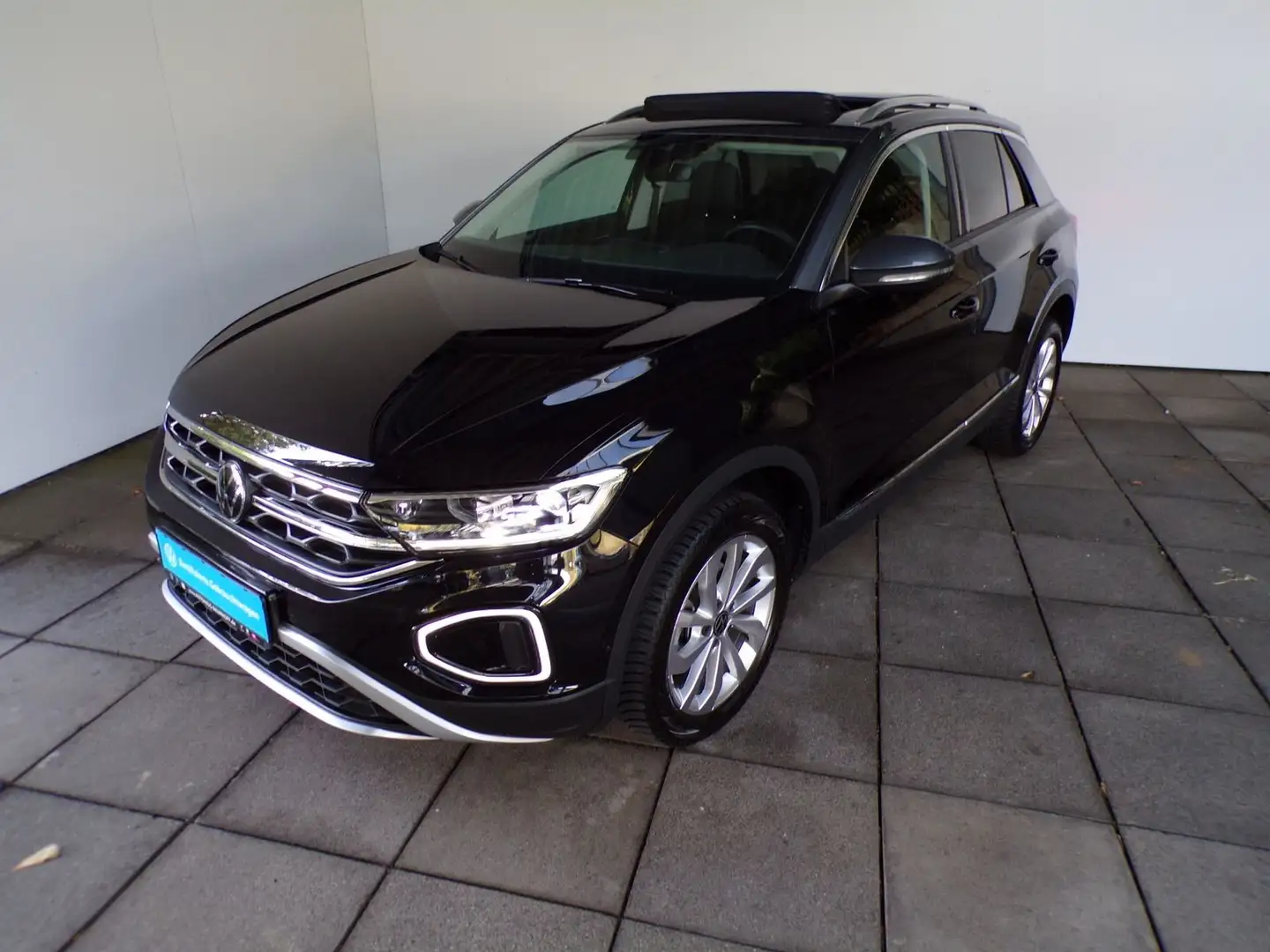 Volkswagen T-Roc T-ROC 1.5 TSI STYLE / AHK+PANO+LED'S+NAVI Schwarz - 2