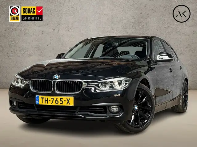 BMW 318 3-serie 318i Sportline Automaat (GROOT NAVI, BLACK