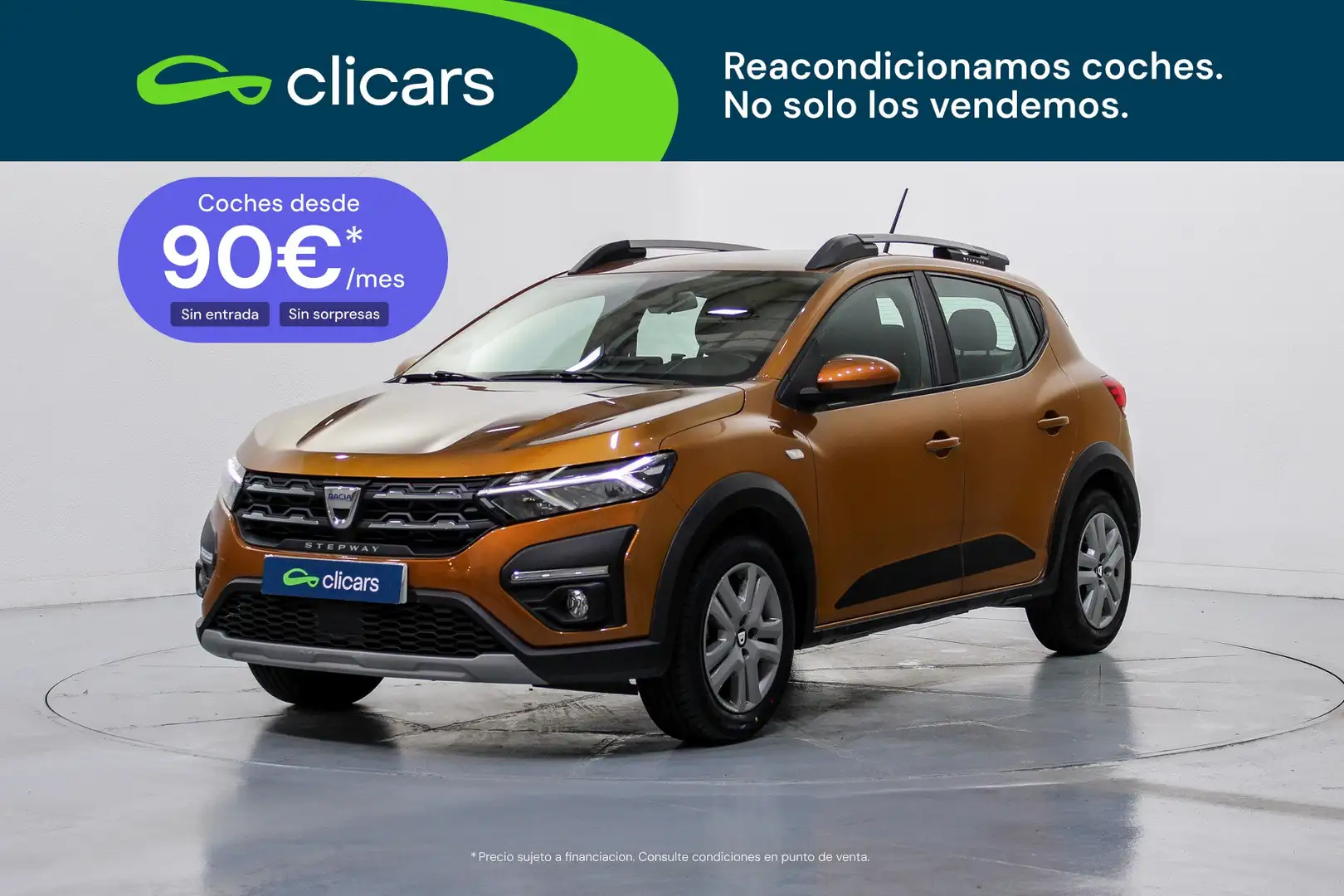 Dacia Sandero Stepway TCe Comfort 67kW Naranja - 1