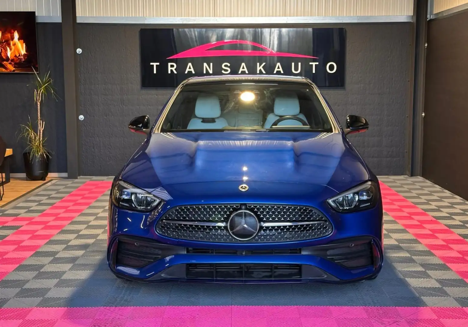 Mercedes-Benz C 180 Pack Premium AMG Line - Garantie jusqu'au 10/2027 Blau - 2