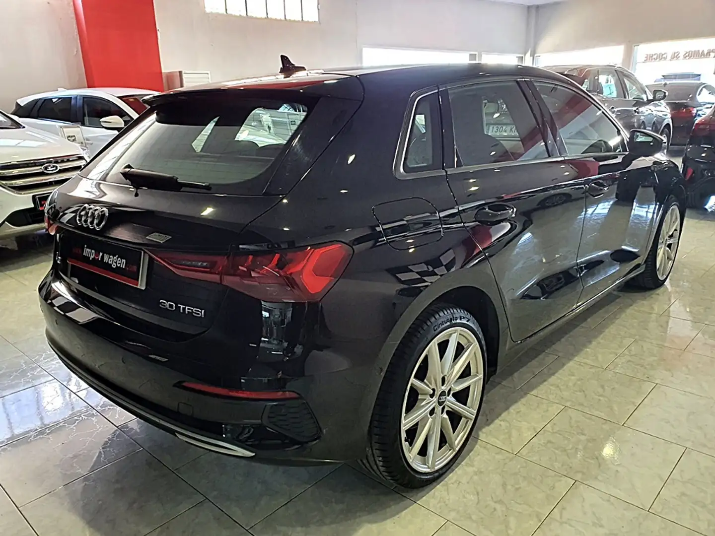 Audi A3 Sportback 30 TFSI Negro - 2