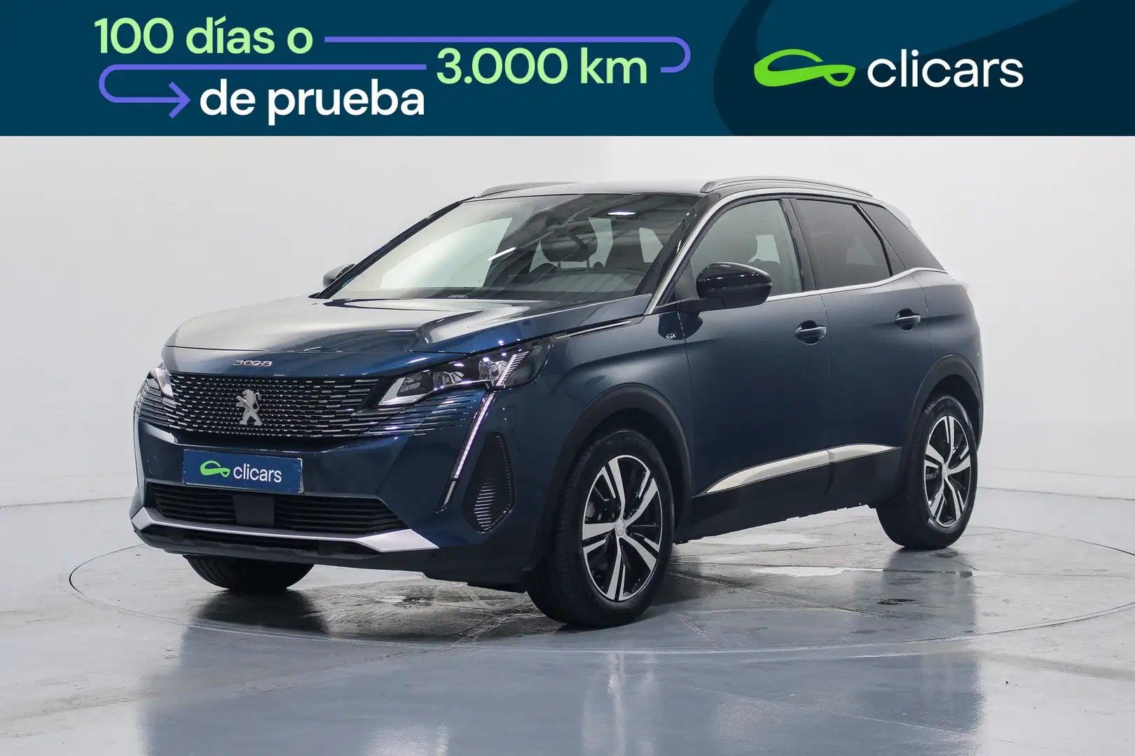 Peugeot 3008 Hybrid 136 GT eDCS6 Negro - 1