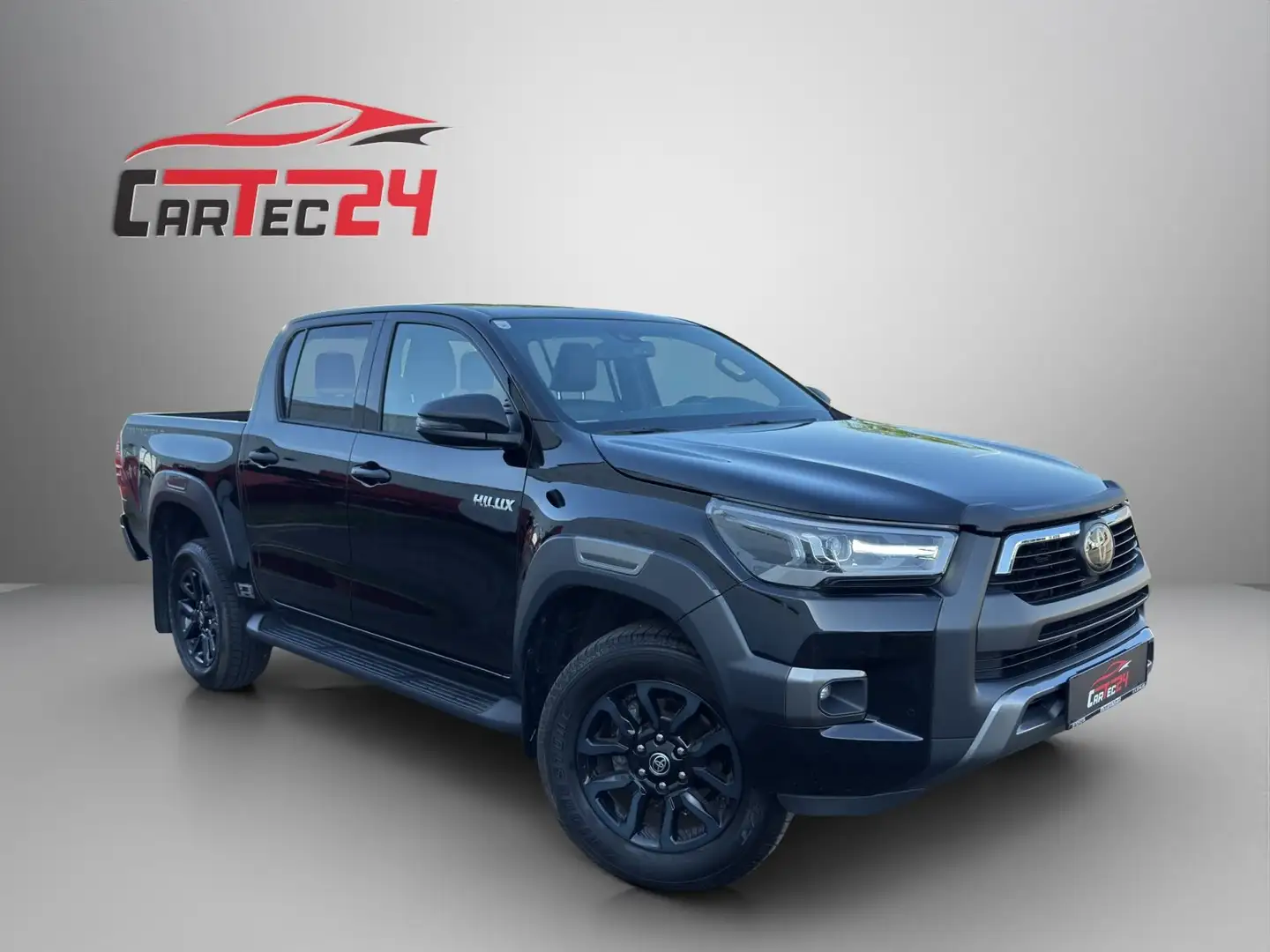 Toyota Hilux DK Invincible 4WD 2,8 D-4D Aut. *WERKSGARANTIE* Schwarz - 1