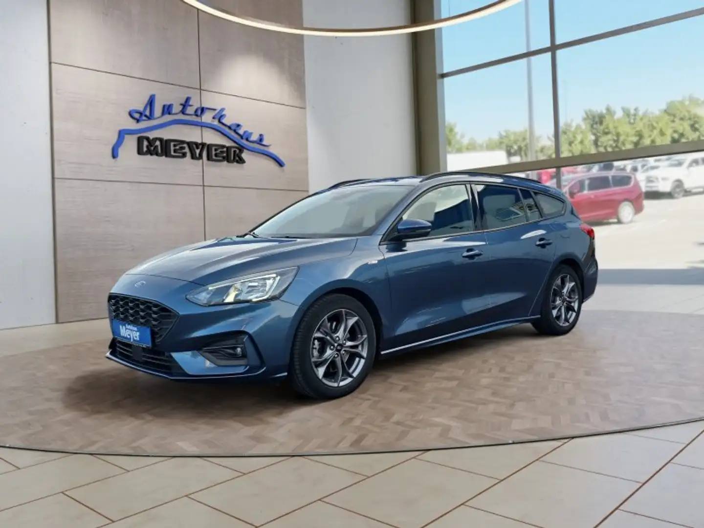 Ford Focus Turnier ST-Line 1,5 150PS Aut.Navi/LED/Kamera/Wint Blau - 1