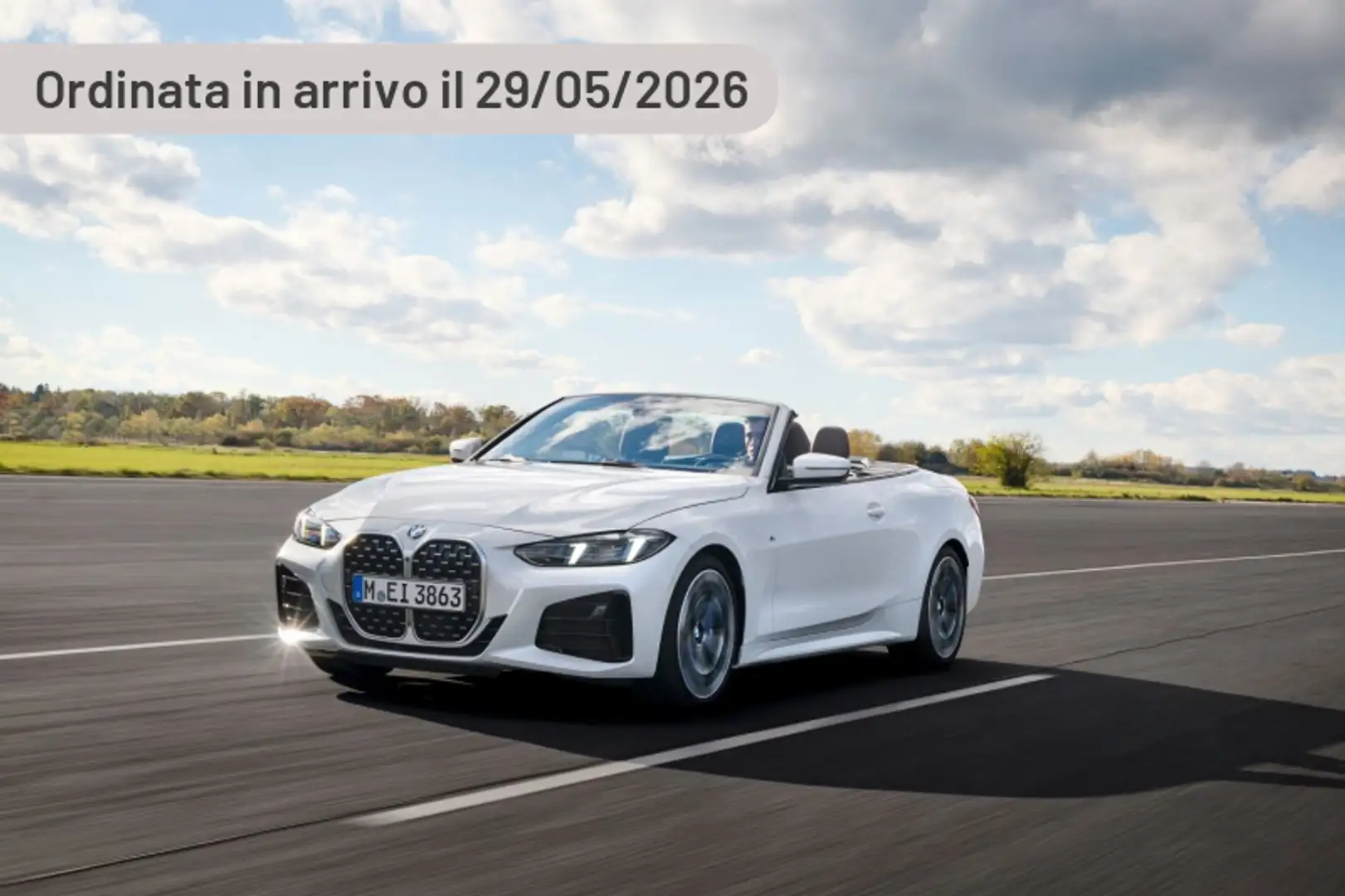 BMW 430 430i xDrive Cabrio Msport Pro Zilver - 2
