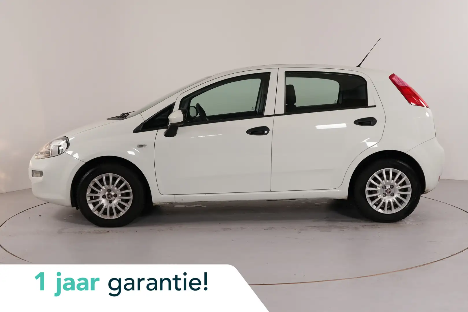 Fiat Punto Evo 1.2 Lounge | Trekhaak | Weiß - 1