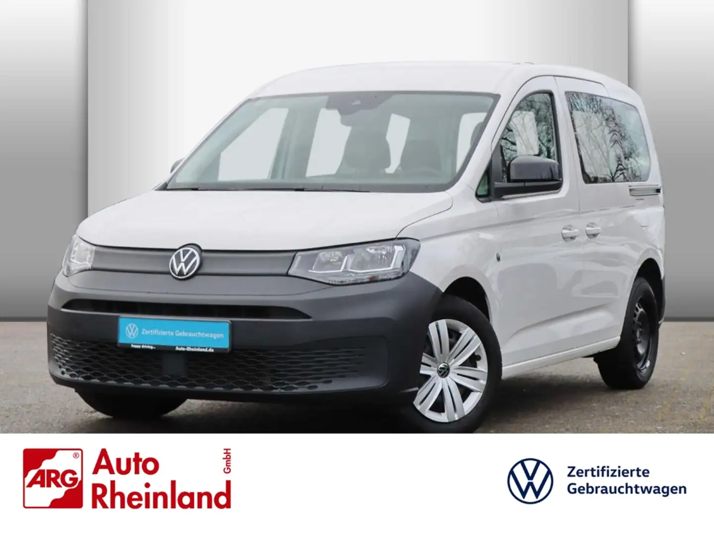 Volkswagen Caddy 5-Sitzer 1.5 TSI TSI RADIO BT/KLIMA/GRA Blanc - 1
