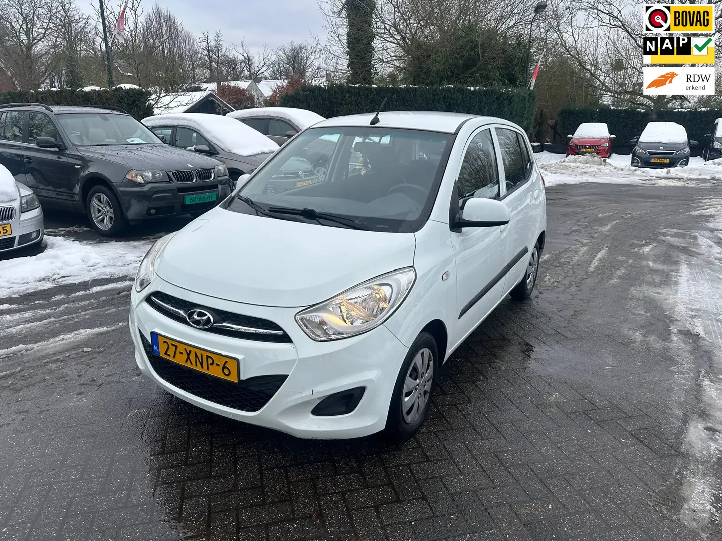 Hyundai i10 1.1 i-Drive Cool , airco 113.000 km NAP Weiß - 1