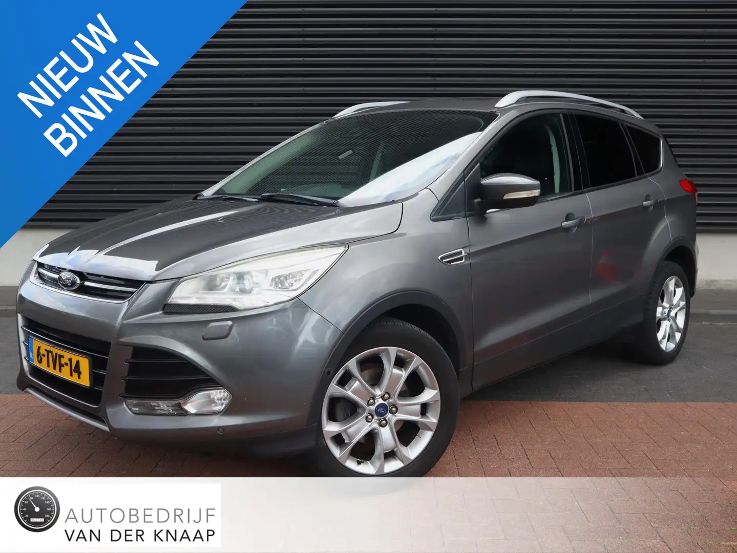 Ford Kuga 1.6 Titanium | Clima | Cruise | Navi | 1ste eigena Grijs - 1