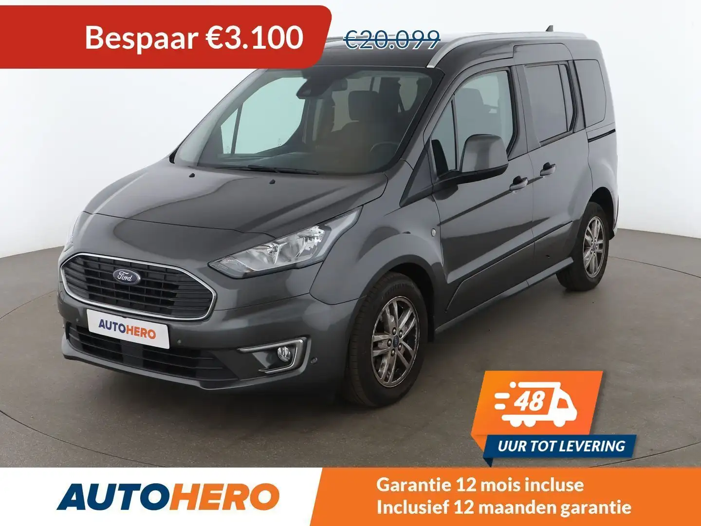 Ford Tourneo Connect 1.5 EcoBlue TDCi Titanium Gri - 1