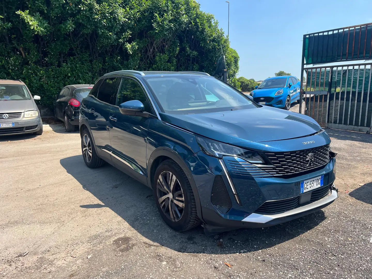 Peugeot 3008 3008 1.5 bluehdi GT Pack s Blauw - 2