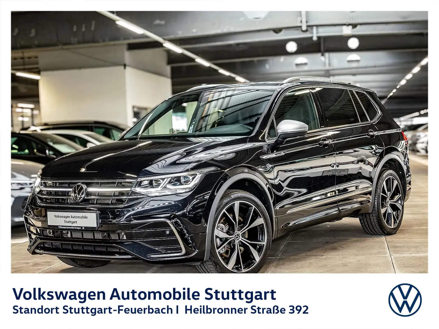 Volkswagen Tiguan Allspace 2.0 TSI R-Line DSG Navi AHK Schwarz - 2