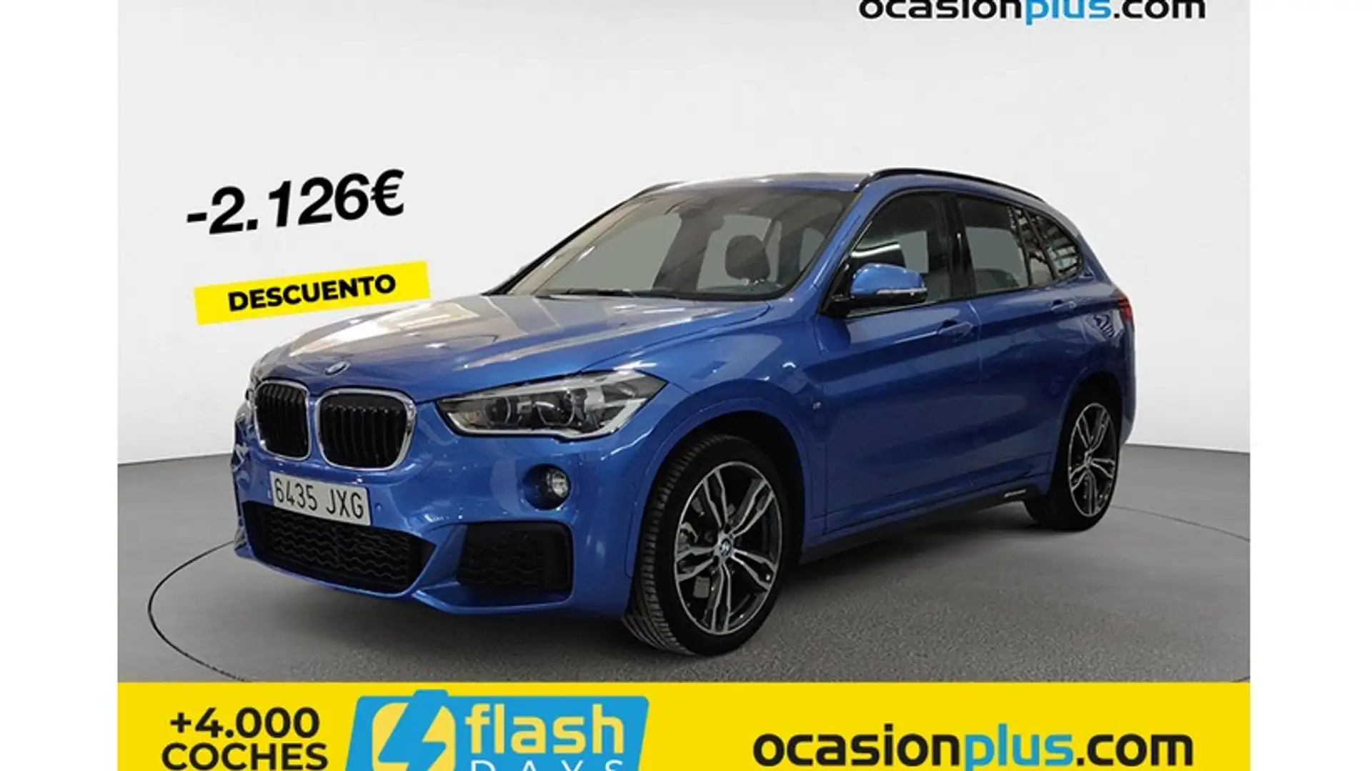 BMW X1 sDrive 20dA Bleu - 1