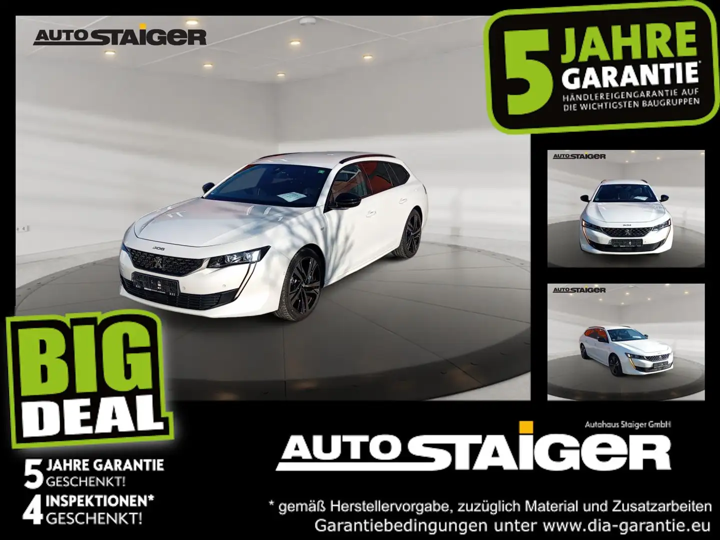 Peugeot 508 SW GT 130 HDI *el.Heckklappe*Navi*LED*SHZ* Weiß - 1