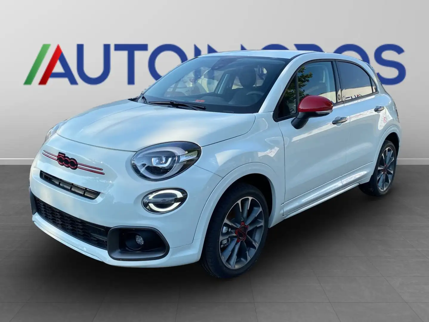 Fiat 500X 500X 2022 1.5 t4 hybrid (Red) 130cv dct Bianco - 1