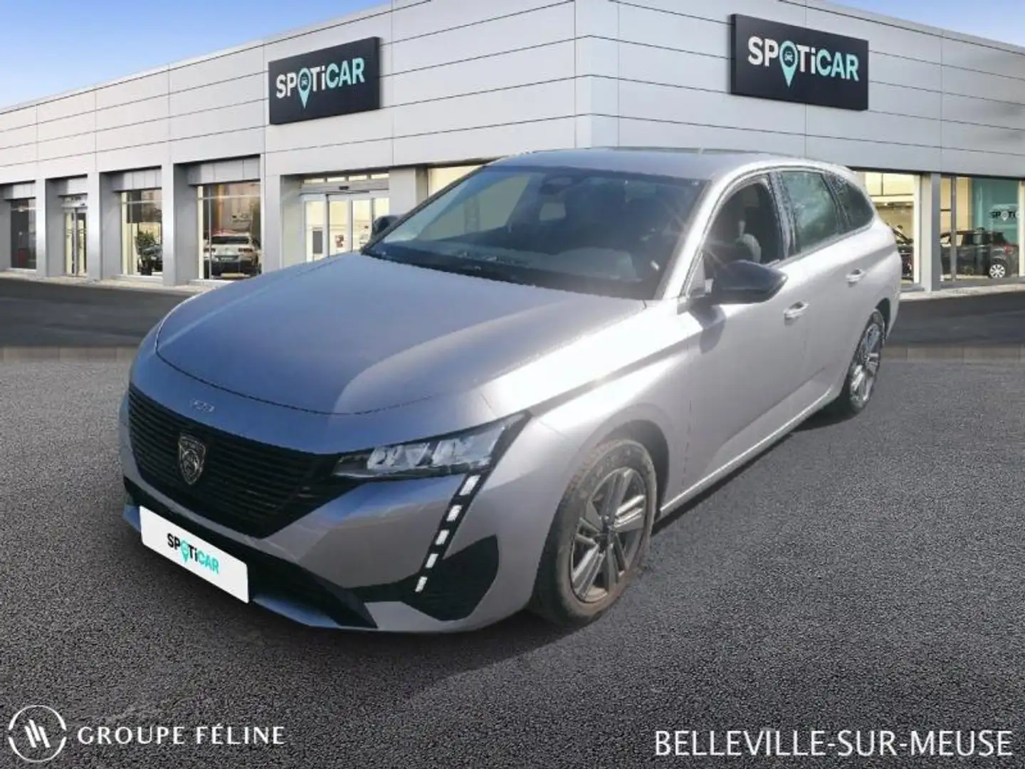 Peugeot 308 1.5 BlueHDi 130ch S\u0026S Active Pack EAT8 Grijs - 1